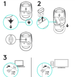 M170 Office Mouse 2.4G Compact Optical Laptop Desktop Business Office Wireless Mouse - Image 5