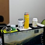 1pc Office Storage Rack Clip Computer Screen Table Desk Accessories Organizer for Cosmetics Shelf Home Office Organizer - Image 4